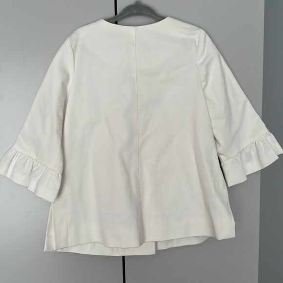 Zara baby girl white jacket - Picture 2 of 3